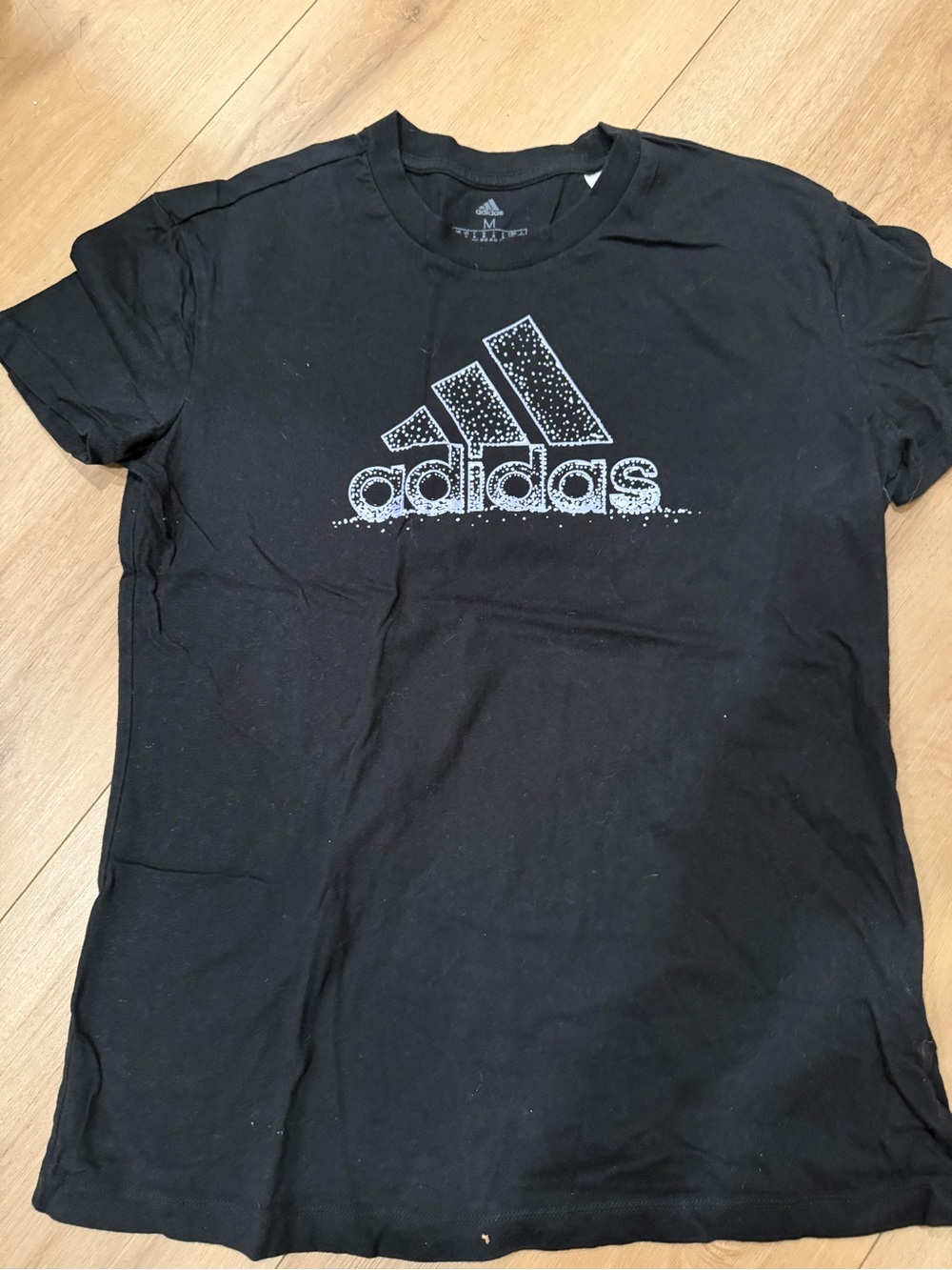 Adidas ladies Black Tee medium
